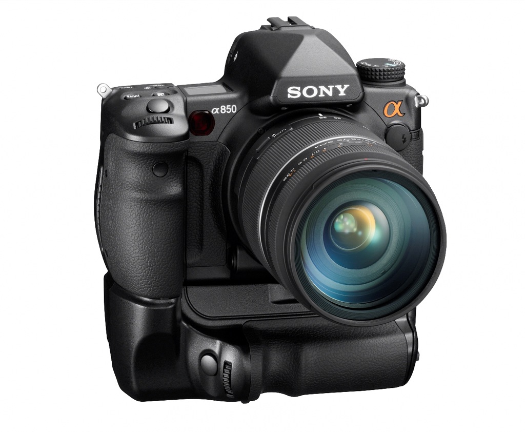 Sony A850 mit Hochformatgriff
